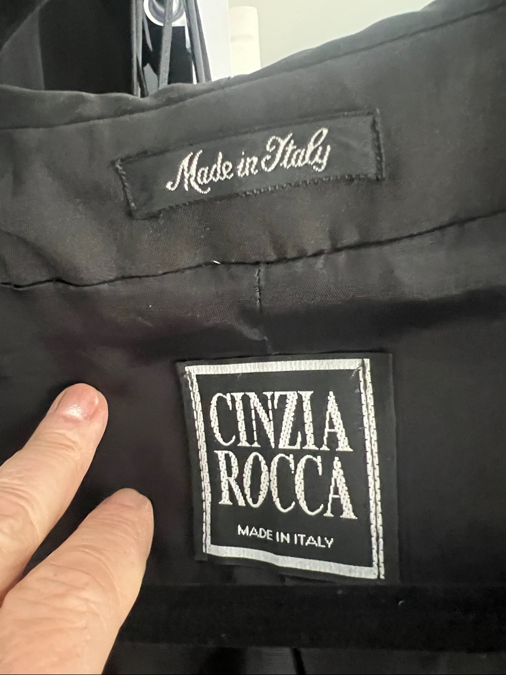 Cinzia Rocca Icons Black Women's Coat